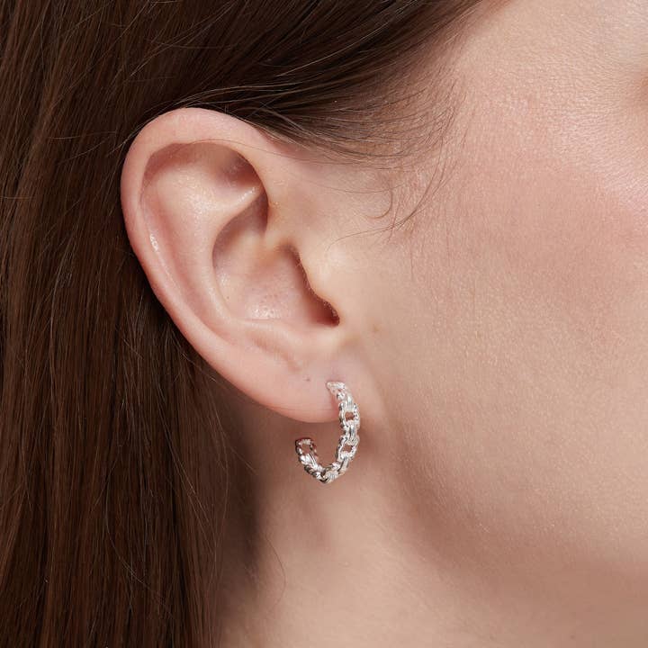 Aros de Cadena Clásicos (LB 4482) para venta al por mayor de Boma Jewelry