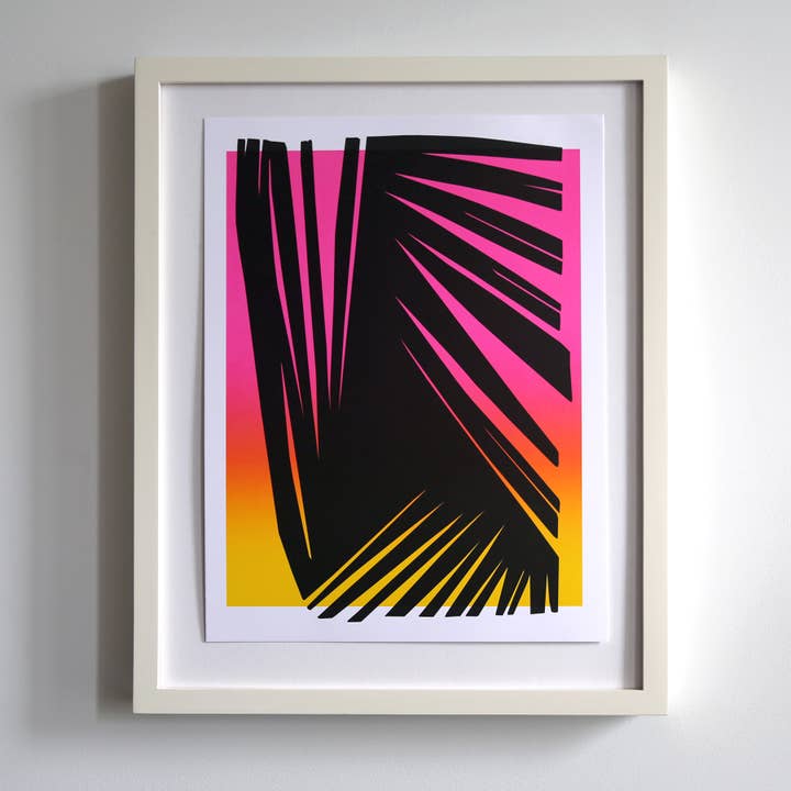 Poster Palms pour la vente par Pink Door Store