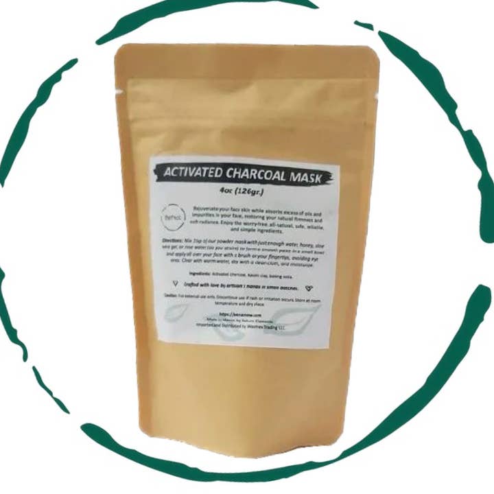 Activated Charcoal Mask for wholesale by BeNat