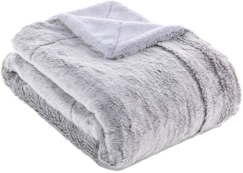 Husband Pillow – Großhandel Überwurfdecke – Ehemann Kissen - Wurfdecke, Exquisite Kunstpelz - Beidseitige Gewichtsdecke 5,7 lbs für Couch, Chaiselongue, Sofas & Stühle. Dicke, schwere seidenweiche Felle (2-farbig, 50"X 60").18