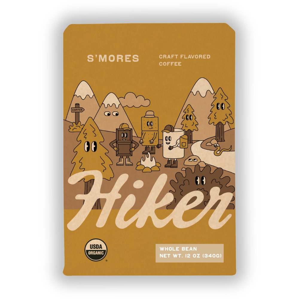 Hiker Coffee - Wholesale Ground Coffee - S'mores, Ground Coffee, 12oz, No Seed Oils, Mycotoxin-Free3