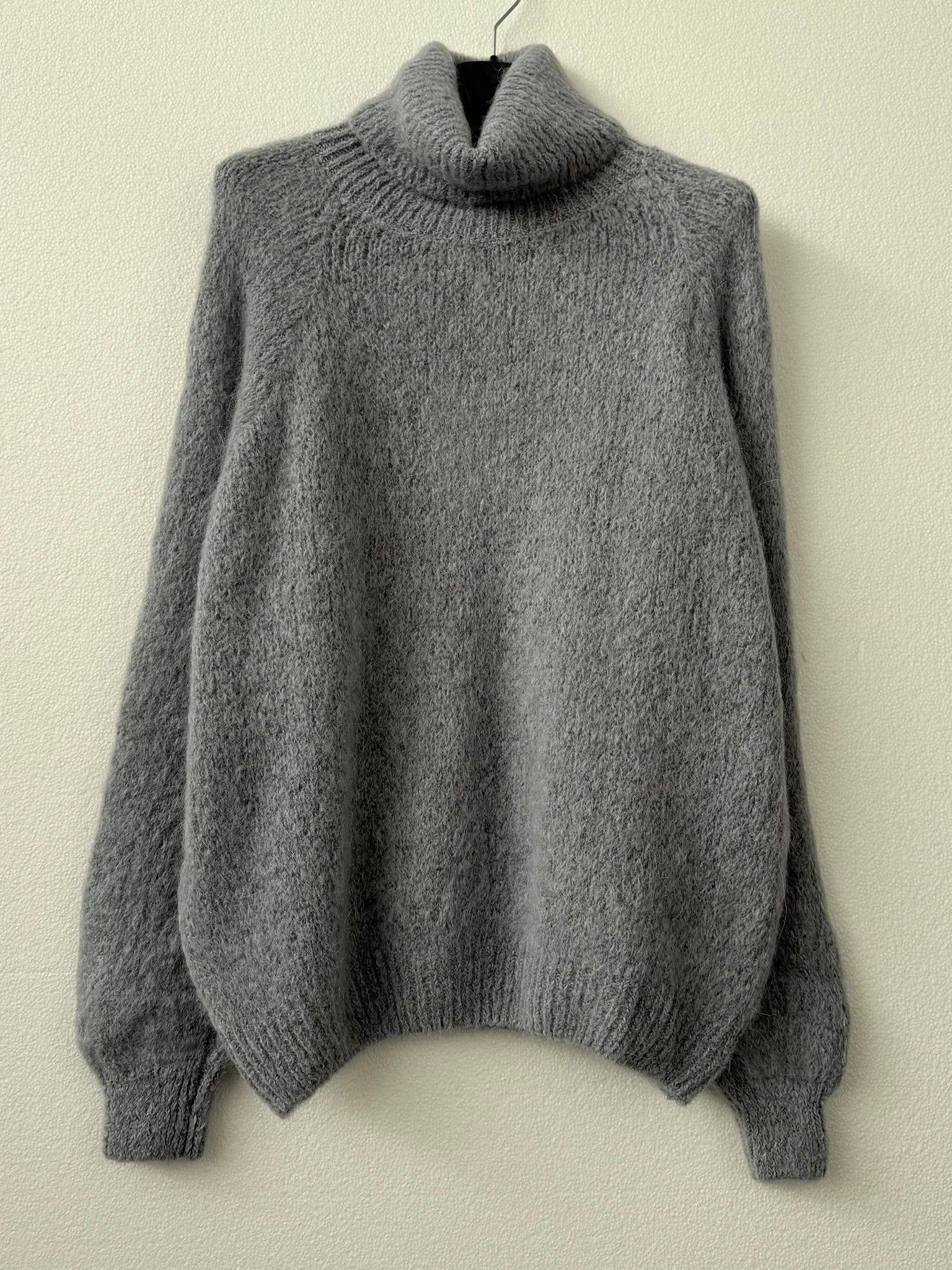 NOELINE - Wholesale Knit Sweater - Women's - Turtleneck sweater 50% alpaca 18884