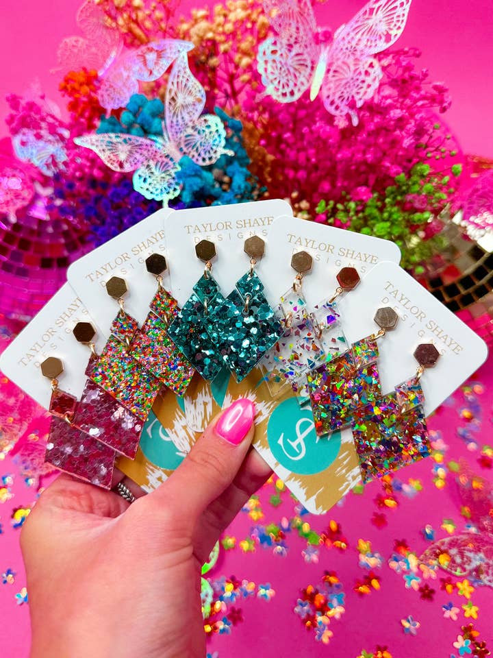 Confetti Remi Drops for wholesale by Taylor Shaye Designs