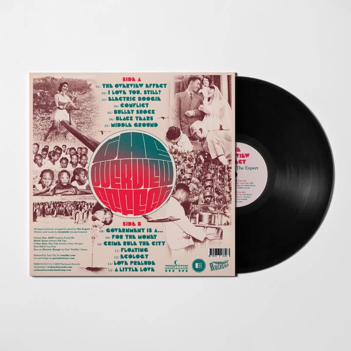 Rucksack Records - Vinyl Amsterdam - Wholesale Music Accessory - Jermiside & The Expert - The Overview Effect (Vinyl Record)1