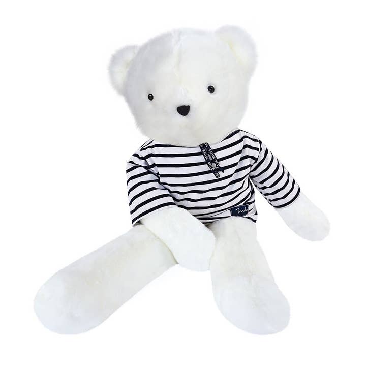 El oso de burbujas, blanco, 80 cm para venta al por mayor de MAÏLOU TRADITION