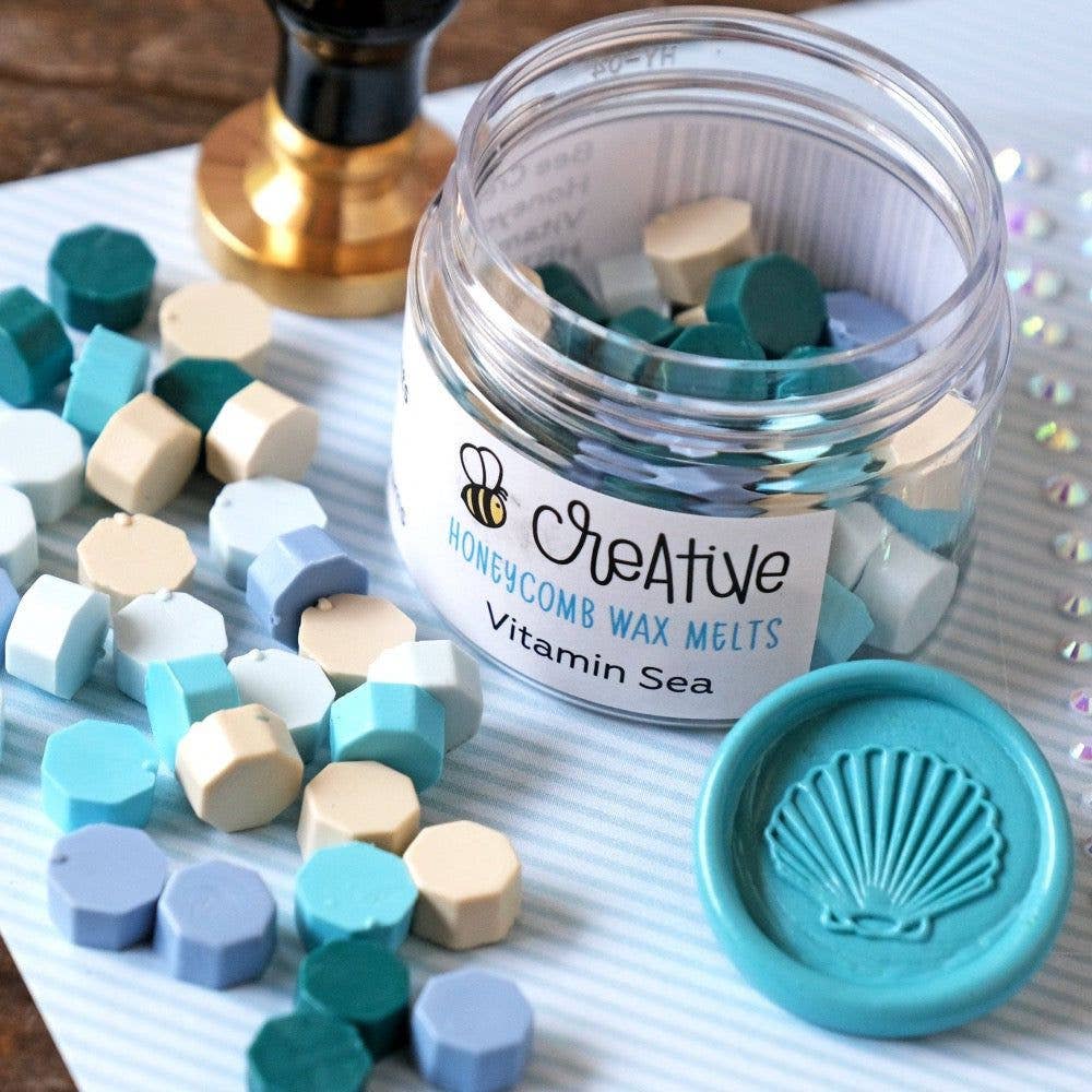 Honey Bee Stamps - Wholesale Rubber/Decorative Stamp - Seashell - Wax Stamper10