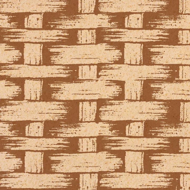 Bruine mand met bakfolie (30 stuks) voor wholesale door Bombasei Decor GmbH