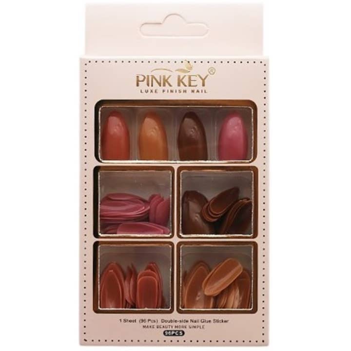 Pointy Tip Solid Colors Press on Nails for wholesale by Love and Repeat