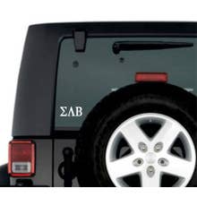 wholesalegreek - Wholesale Sticker - Greek Letter Decal Sticker1