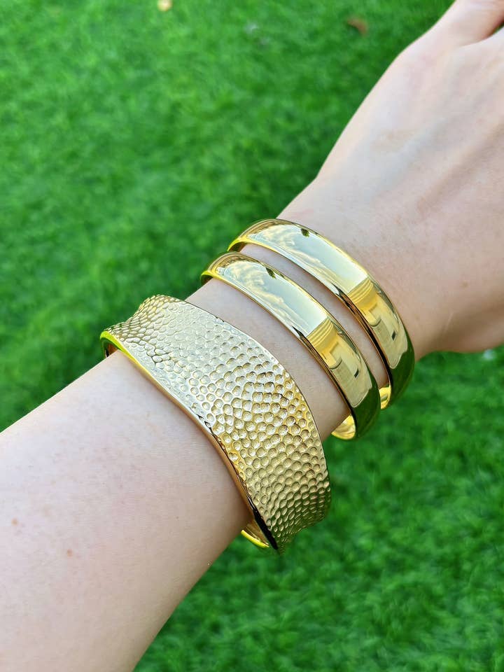 Stainless steel bracelet 324AQ253 for wholesale by BYREN | ÉLINE L'ATELIER