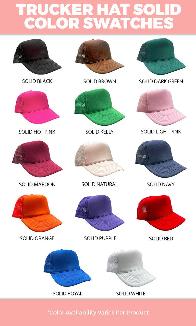 Sugar Stitch - Vente Casquette de camionneur – femme - Casquette Raisin Hell Trucker4