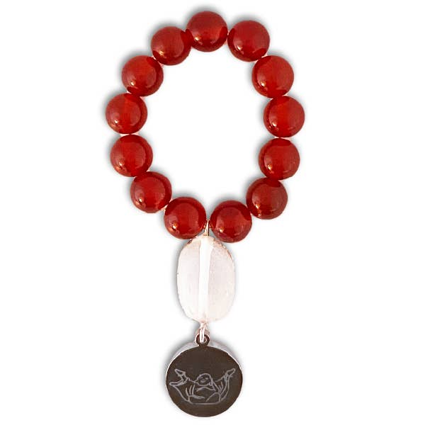 Bracciale per bottiglia di vino in corniola per la vendita all'ingrosso da parte di Vino Vibe