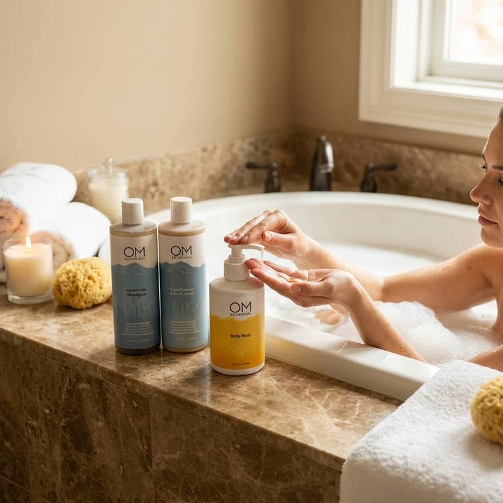 OM Botanical Plant-based Skin Care – Großhandel Duschgel – Körper-Wasch3