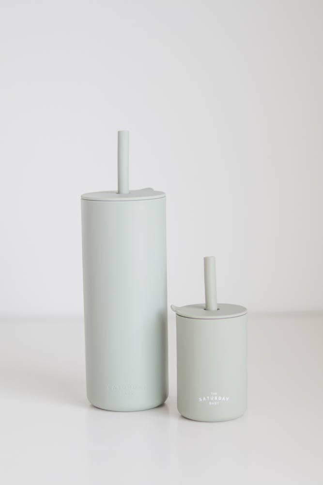 The Saturday Baby – wholesale Drinking glass/cup – Adult Silicone Straw Cup19