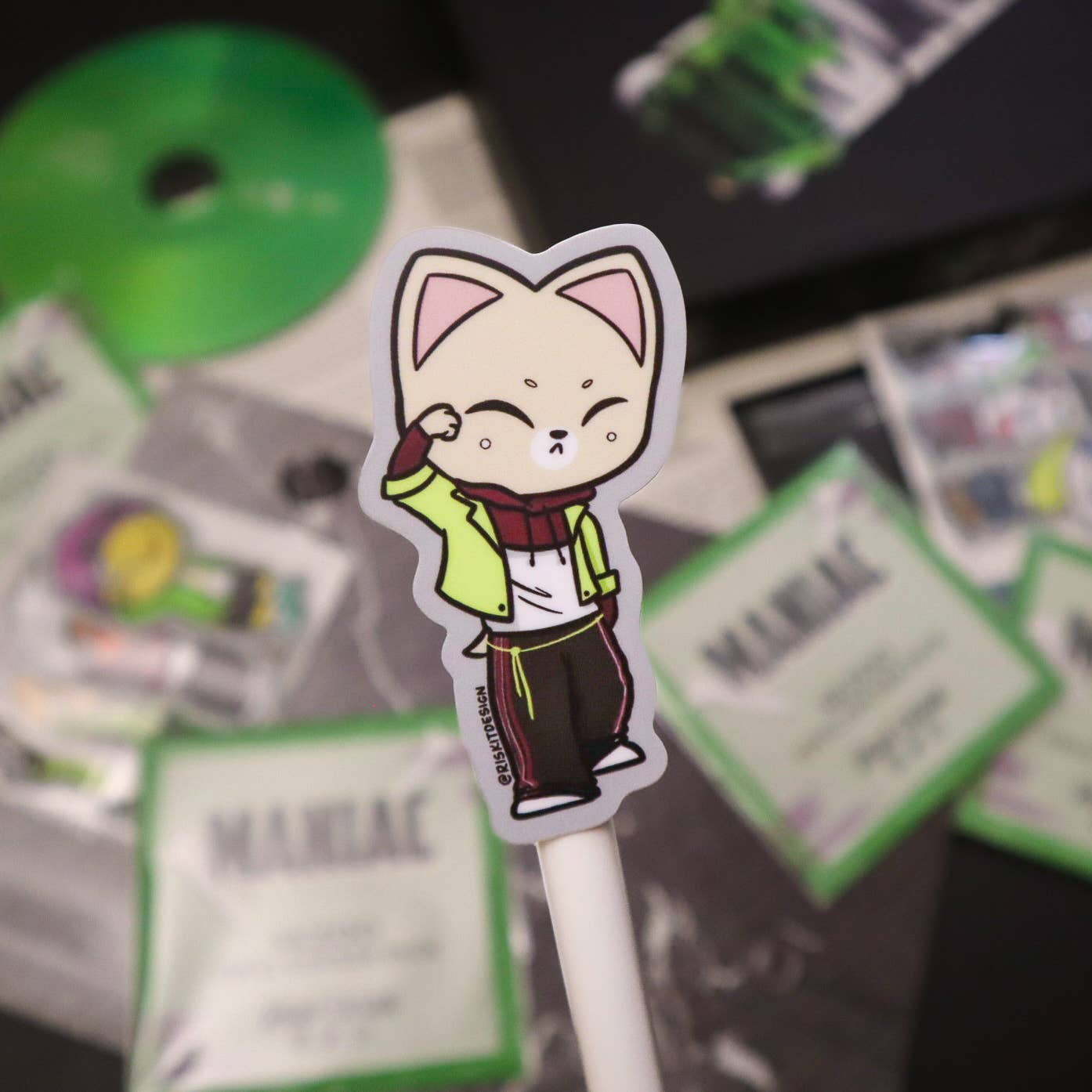 Riskit Design - Wholesale Sticker - KPOP Maniac Vinyl Stickers9