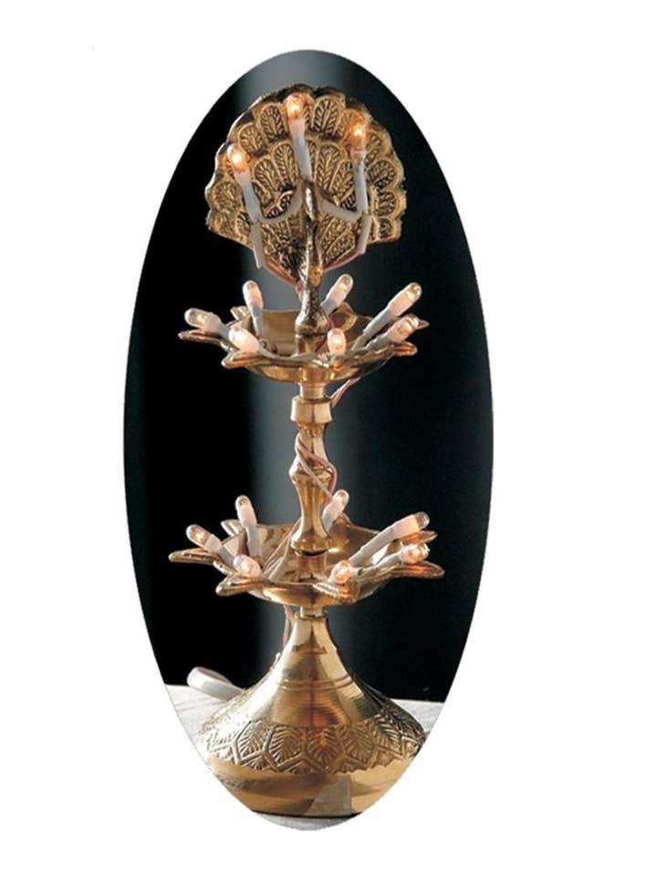 Brass Finish (6.5”) 2 steps for wholesale by Ancientveda