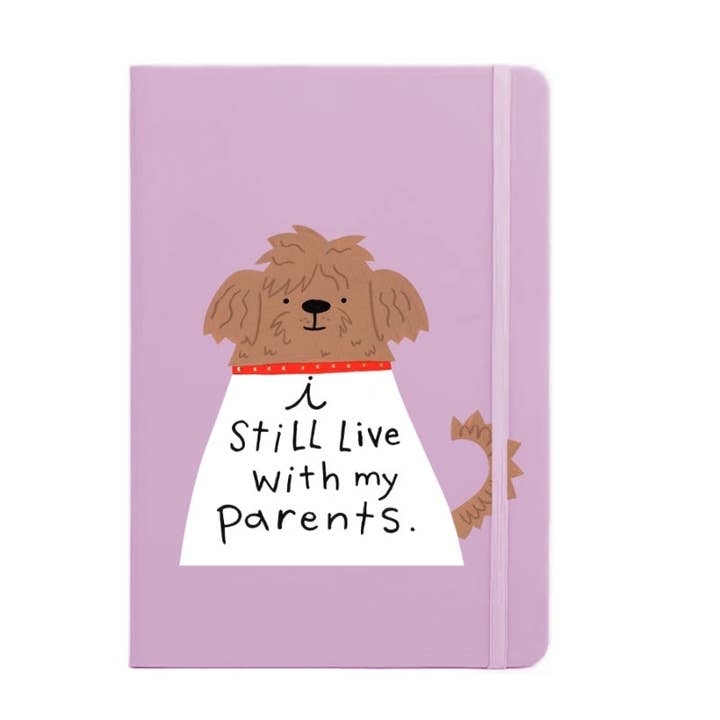 I Still Live With My Parents Notebook/Journal for wholesale by Disrupted Industries
