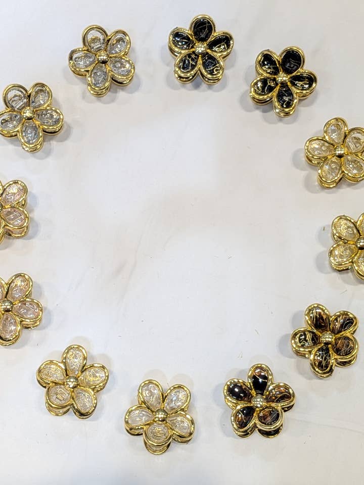 LOT-12 Transparante afgeronde haarspelden voor wholesale door LOLO & YAYA