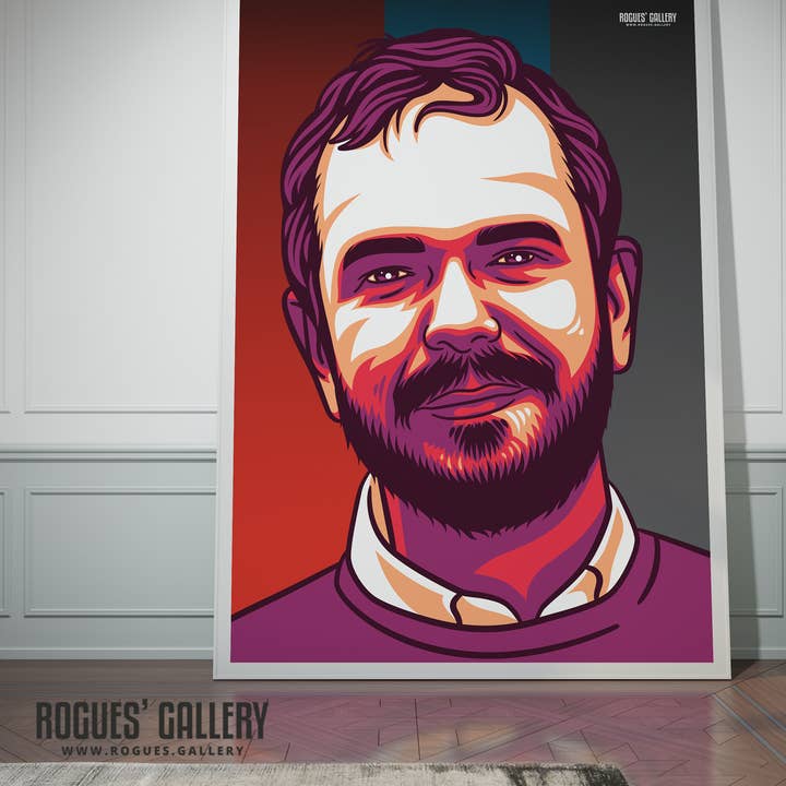 James O'Brien - LBC Radio Broadcaster - A3, A2, A1 & A0 Icon for wholesale by Rogues' Gallery