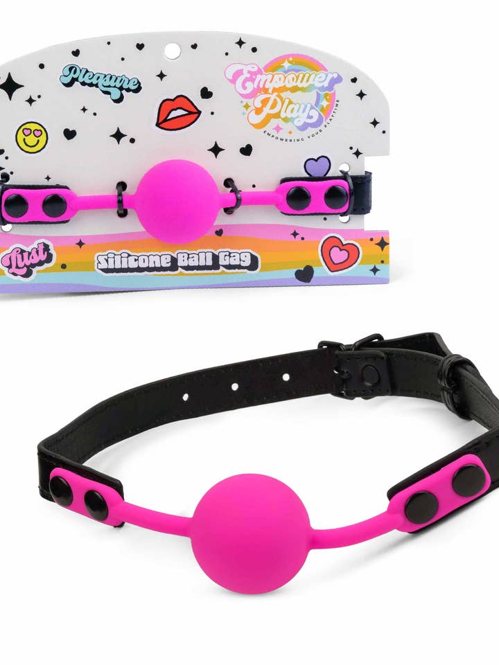 Silicone Ball Gag for wholesale by Intimita Novelties