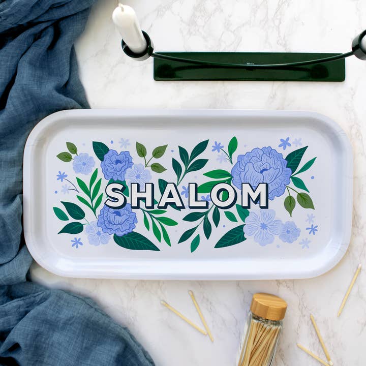 Modern Mitzvah - Wholesale Serving Tray - Shalom Serving Tray1