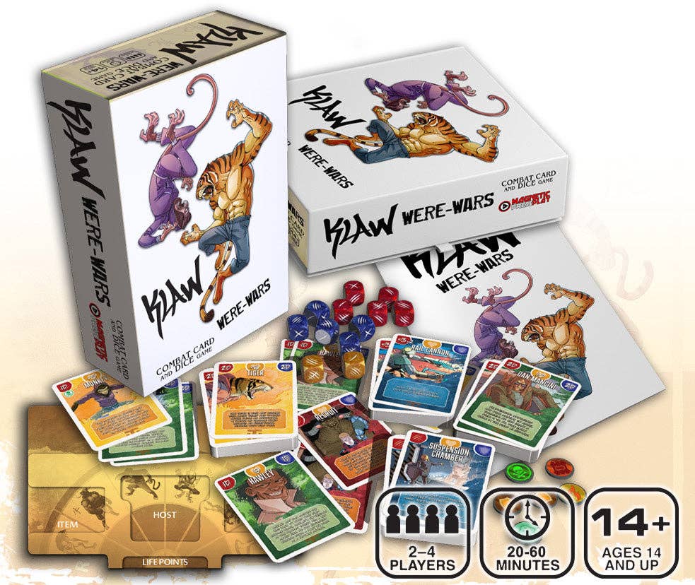 QMDirect - Wholesale Card Game - Klaw: Were-Wars Core Game Set12