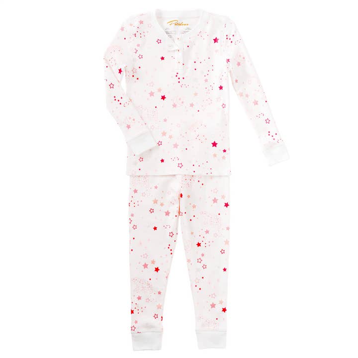 Pyjama Pima Rose Twinkle Twinkle pour enfant pour la vente par Petidoux