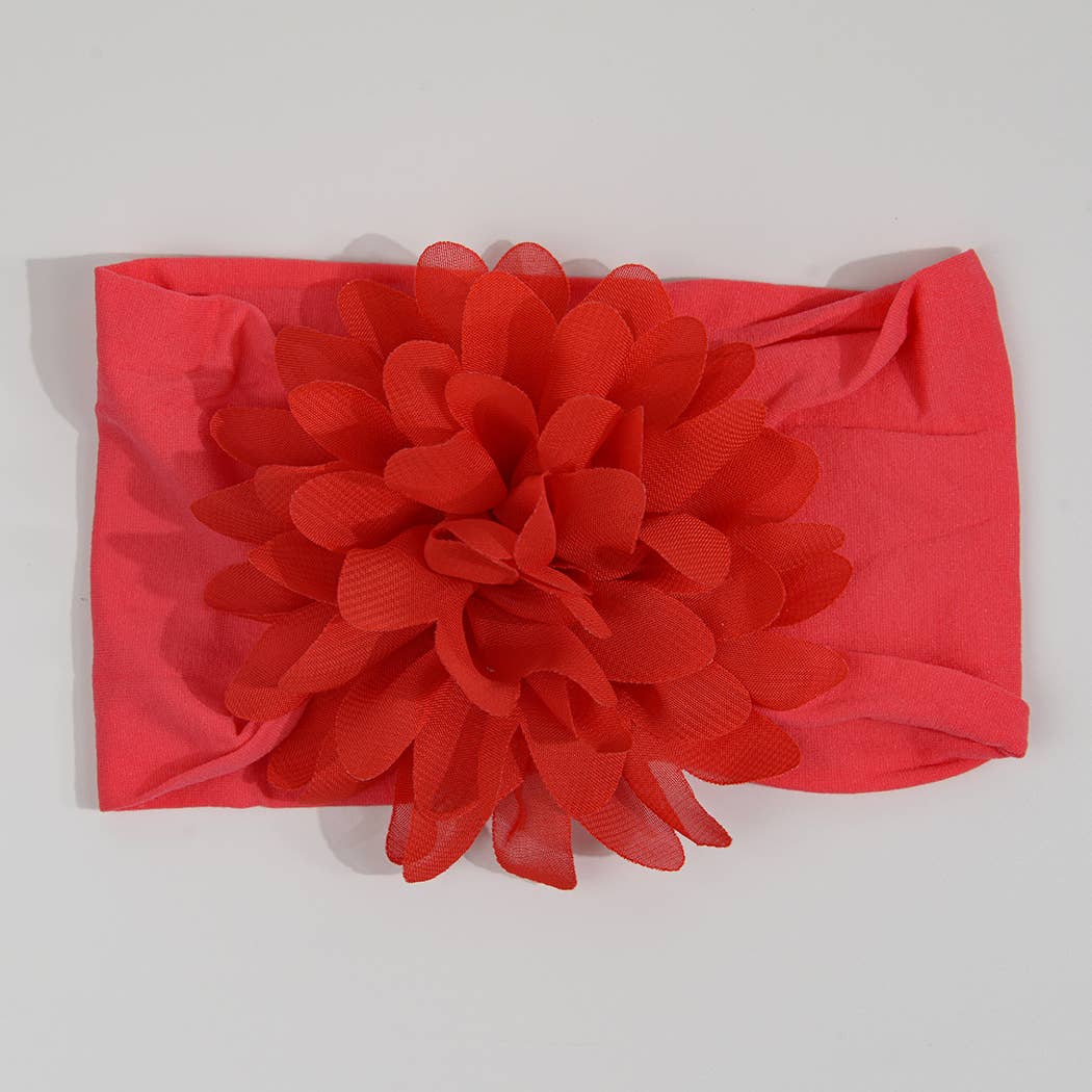 TheDivaSoap – Großhandel Fashion-Stirnband – Baby – Flower Baby Haarband aus Nylon mit Schleife7