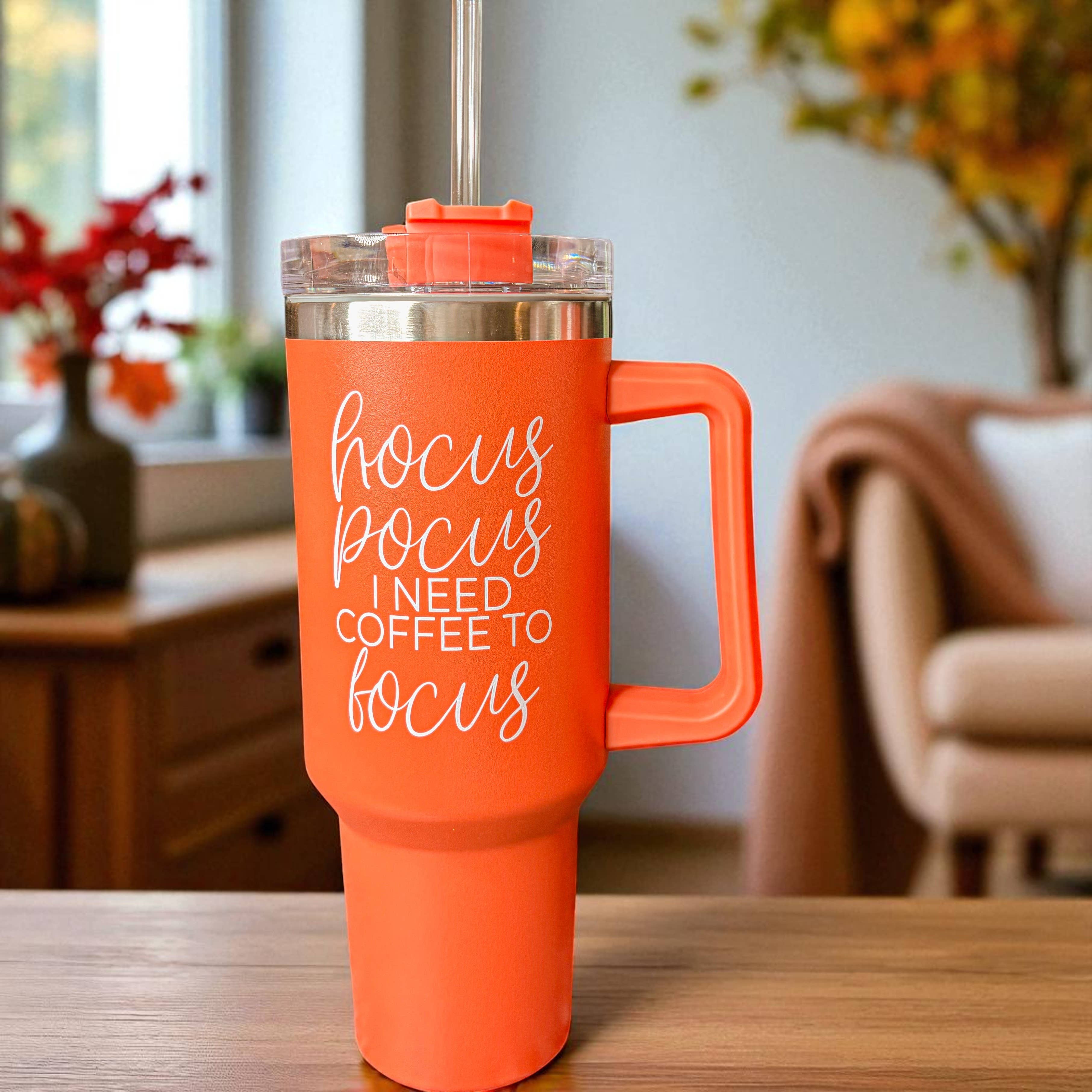 Gia Roma - Wholesale Insulated Mug/Tumbler - Fall Tumblers with Handle & Lid | Modern Autumn Travel Mugs10