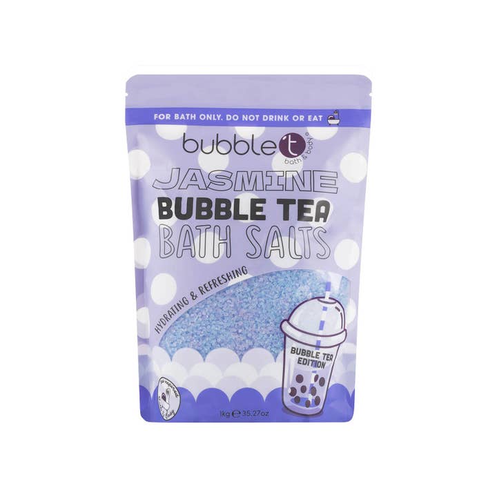 Bubble T Cosmetics - Wholesale Bath Salts - Jasmine Bath Salts - Bubble Tea Edition (1KG)
