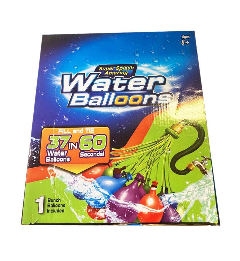 K & S WHOLESALE INC - Wholesale Classic Toy - Kids - Super Splash Water Balloon Outdoor Toy 24 CT Display3