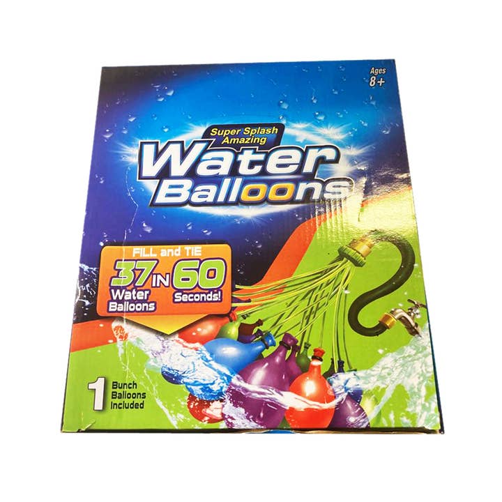 K & S WHOLESALE INC - Wholesale Classic Toy - Kids - Super Splash Water Balloon Outdoor Toy 24 CT Display3