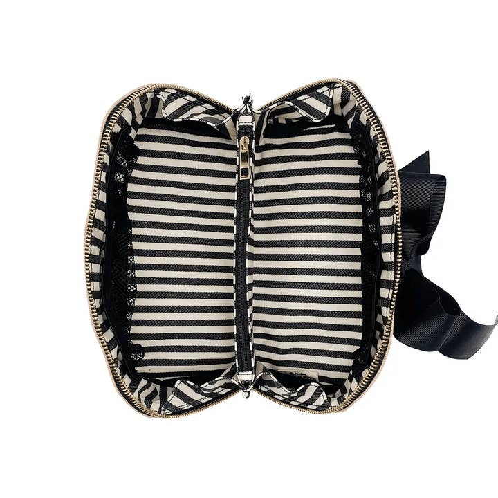 Bag-All - Wholesale Makeup/Cosmetic Bag - Accordion Box Makeup & Toiletry, Pink/Blush6