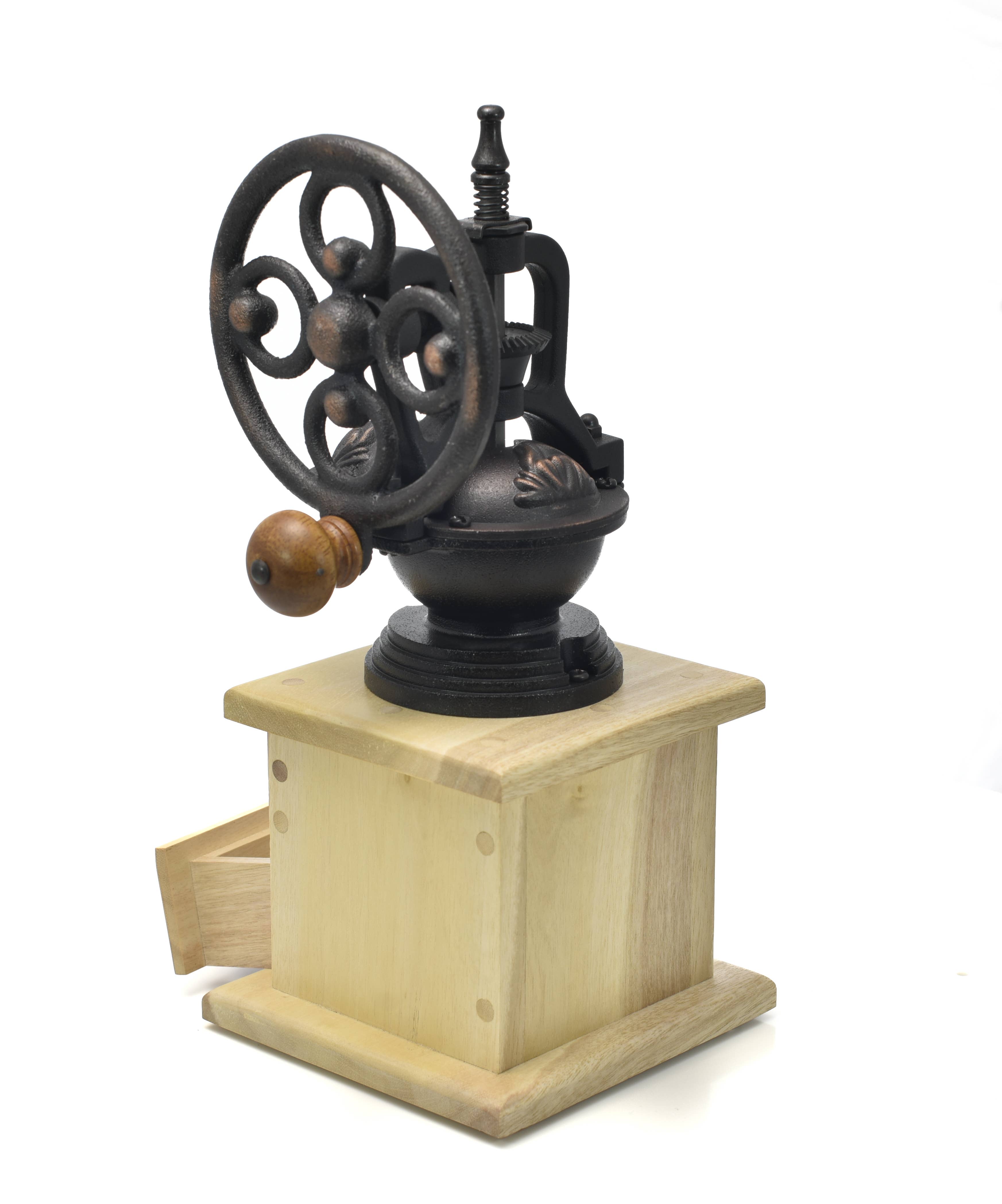 Baroy - Wholesale Coffee Grinder - Nonie Manual Coffee Grinder With Cast Iron Hand Side Crank 5