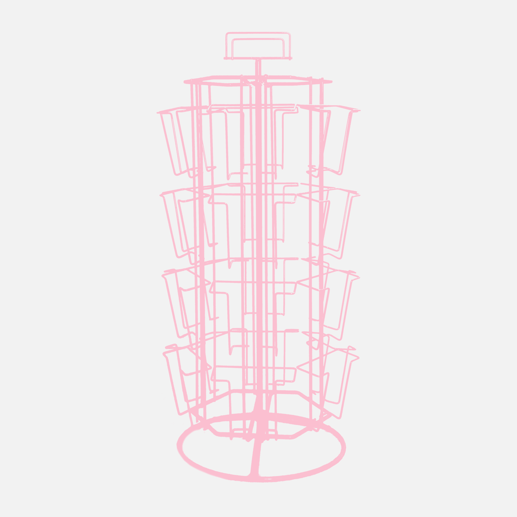 Kaart Blanche - Wholesale Retailer Display - Paper & Novelty - Package Deal: Small Display Spinner + 24 x 6 cards3