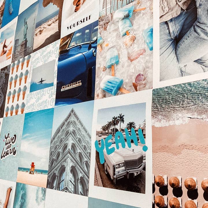 Flamingueo - Wholesale Art Print - Set of 50 Blue Photos9