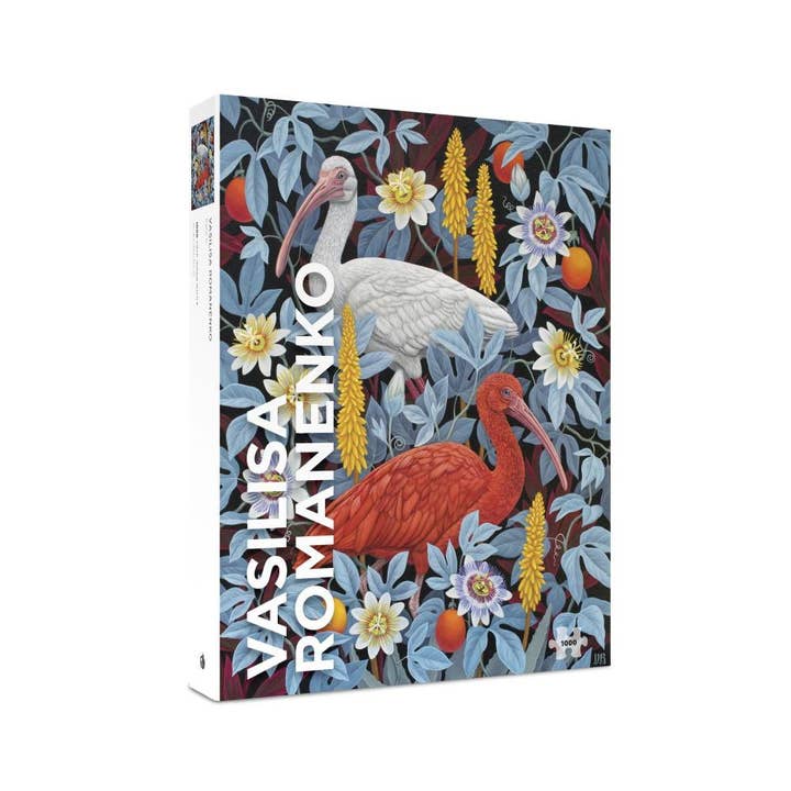 1000-Piece Jigsaw Puzzle-Romanenko-Ibises for wholesale by Vevoke