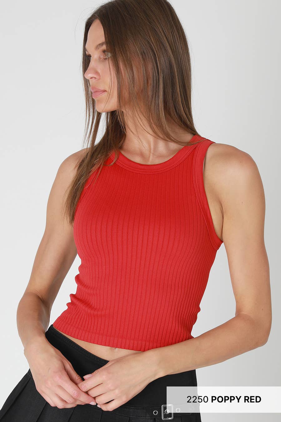 NIKIBIKI - Wholesale Tank Top - Women's - NS8325 - Wide Ribbed Tank Top37