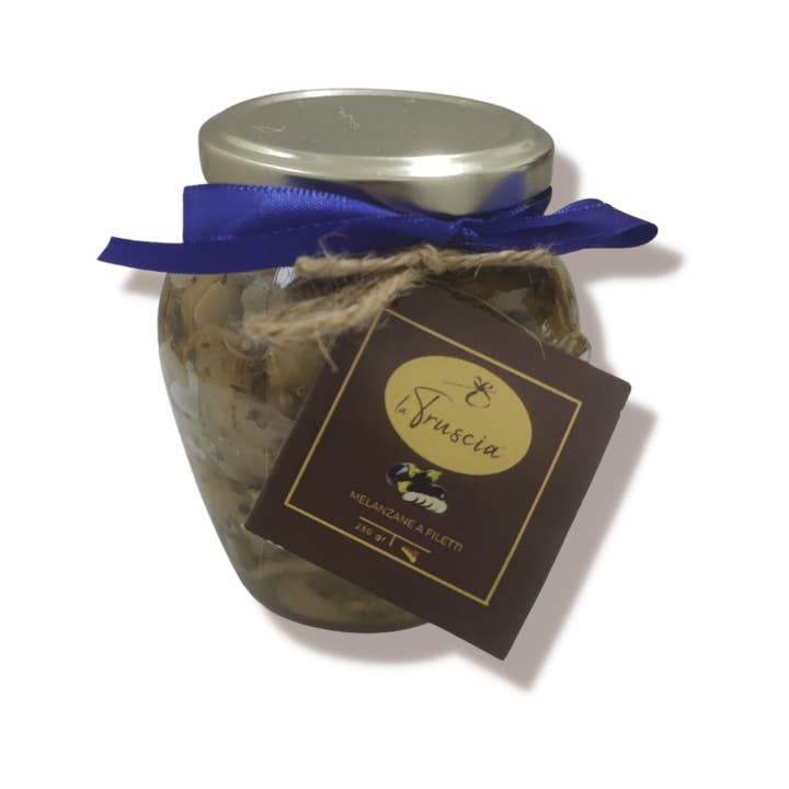 La Truscia Tipico Siciliano - Wholesale Pickled Vegetables - Eggplant Fillets in Oil1