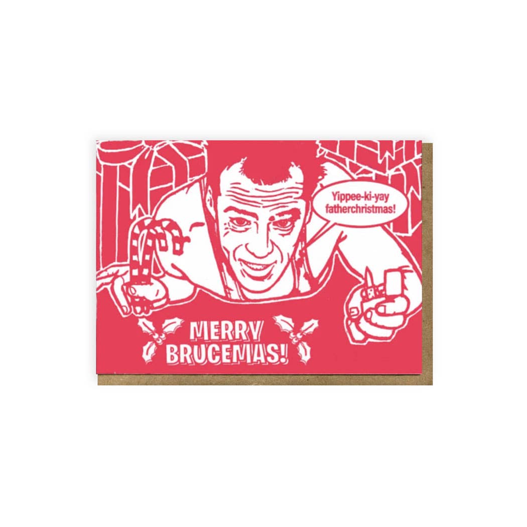 Blue Barnhouse - Wholesale Christmas Card - Merry Brucemas