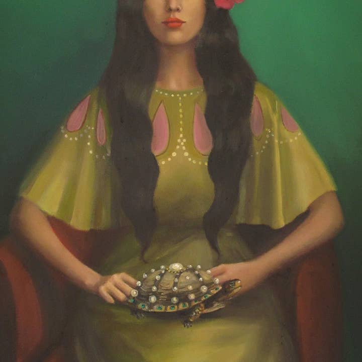 JANET HILL STUDIO - Wholesale Art Print - Mystique. Art Print 8.5"x11"1