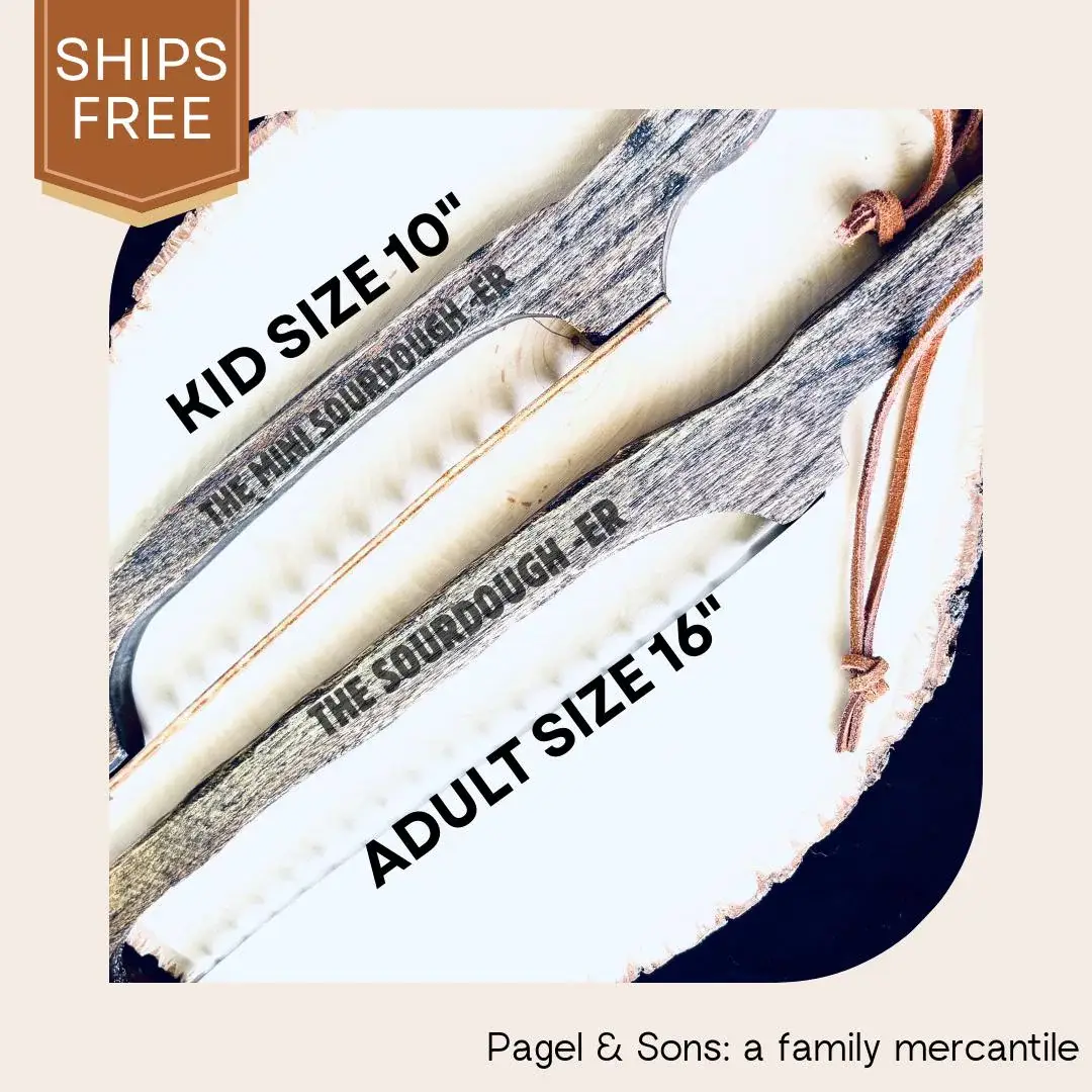 Pagel & Sons - Wholesale Wood Toy - Kids - Montessori Wooden Sourdough Bread Knife for Kids4