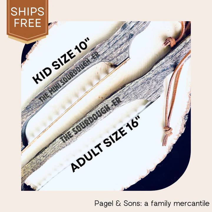 Pagel & Sons - Wholesale Wood Toy - Kids - Montessori Wooden Sourdough Bread Knife for Kids4