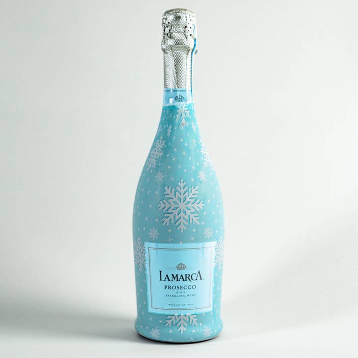 Beau Bottles Snowflakes- Prosecco Collection for wholesale by Beau Bottles