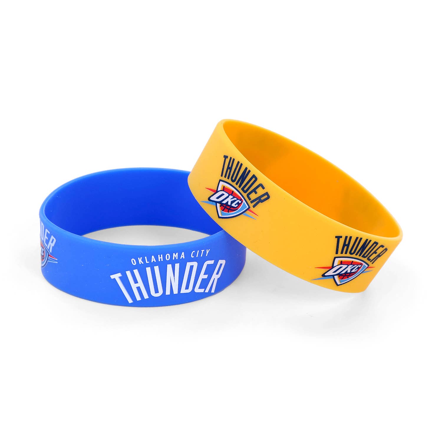 Aminco USA - Vente Bijou – homme - Bracelet large NBA Oklahoma City Thunder, paquet de 20