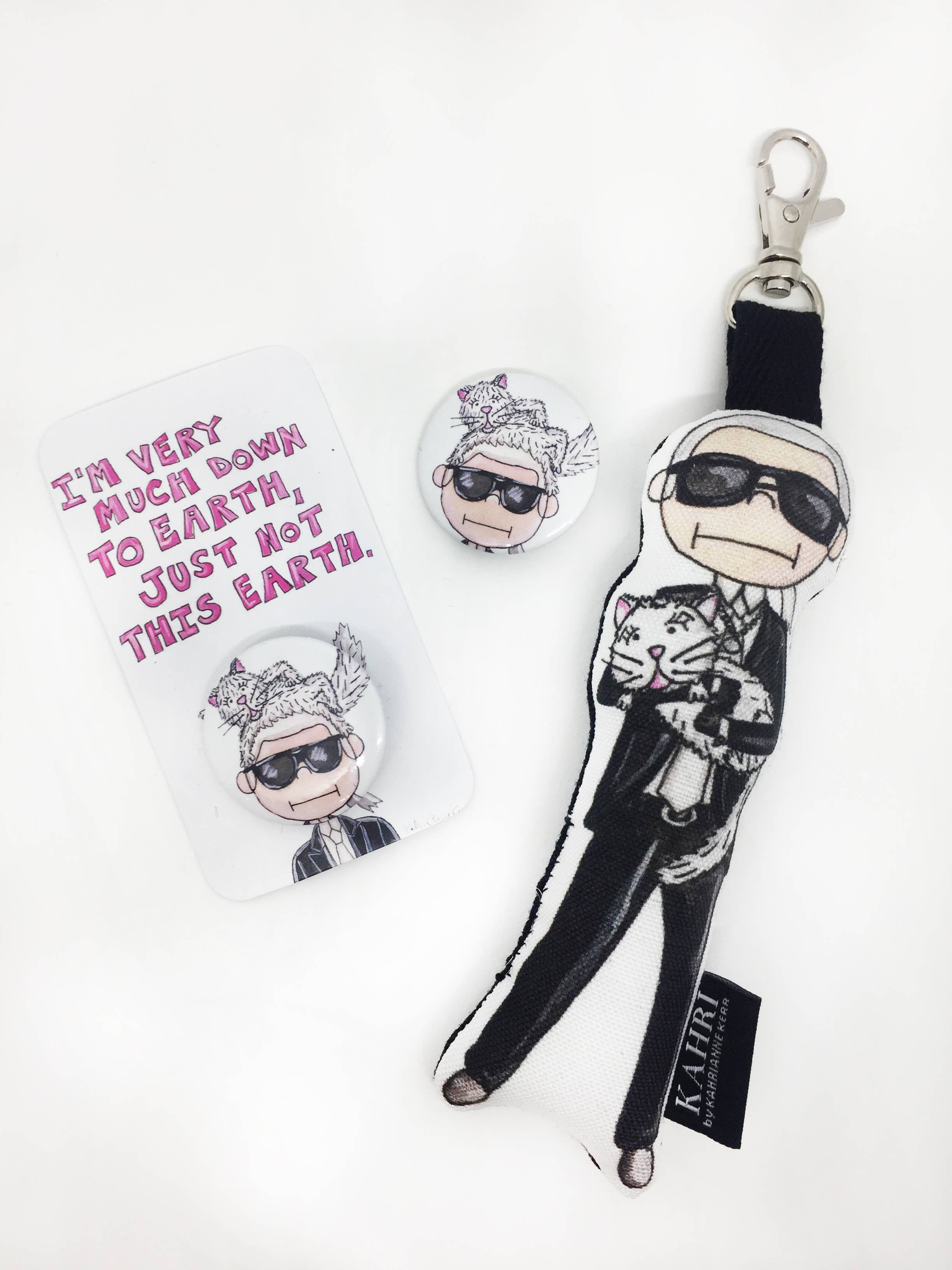 KAHRI - Wholesale Lapel Pin/Button - Karl Pin3