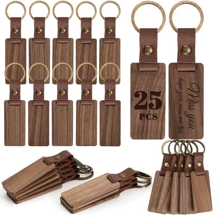 Porte-clés en bois fait main pour la décoration intérieure pour la vente par Keeraft