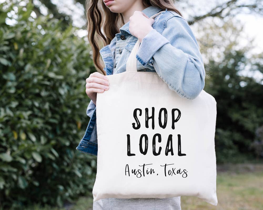 521handmade - Wholesale Tote Bag - Women's - Shop Local Canvas Tote Bag3