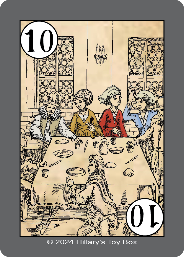 Hillary's Toy Box LLC - Wholesale Card Game - Of Popes & Plagues - Population Deck Expansion3