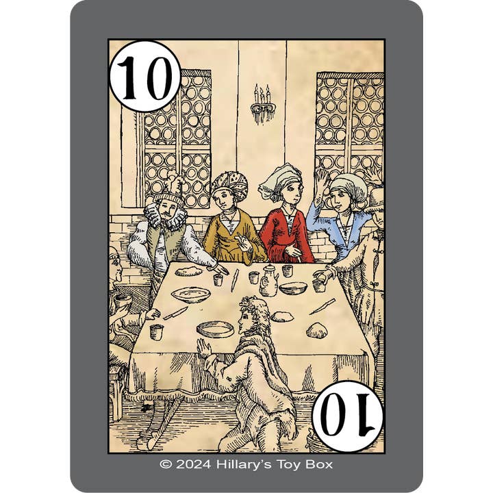Hillary's Toy Box LLC - Wholesale Card Game - Of Popes & Plagues - Population Deck Expansion3
